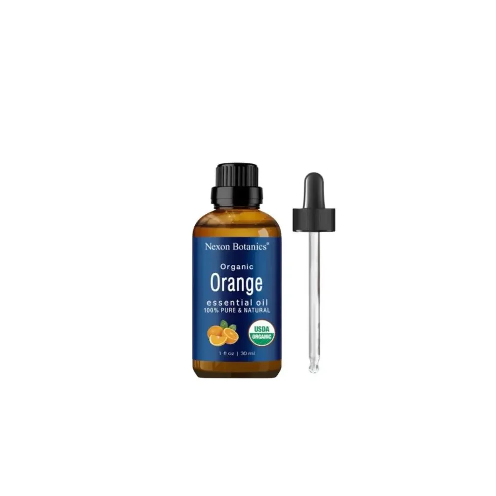 2 Bottles of Organic Orange Essential Oil 30 ml each